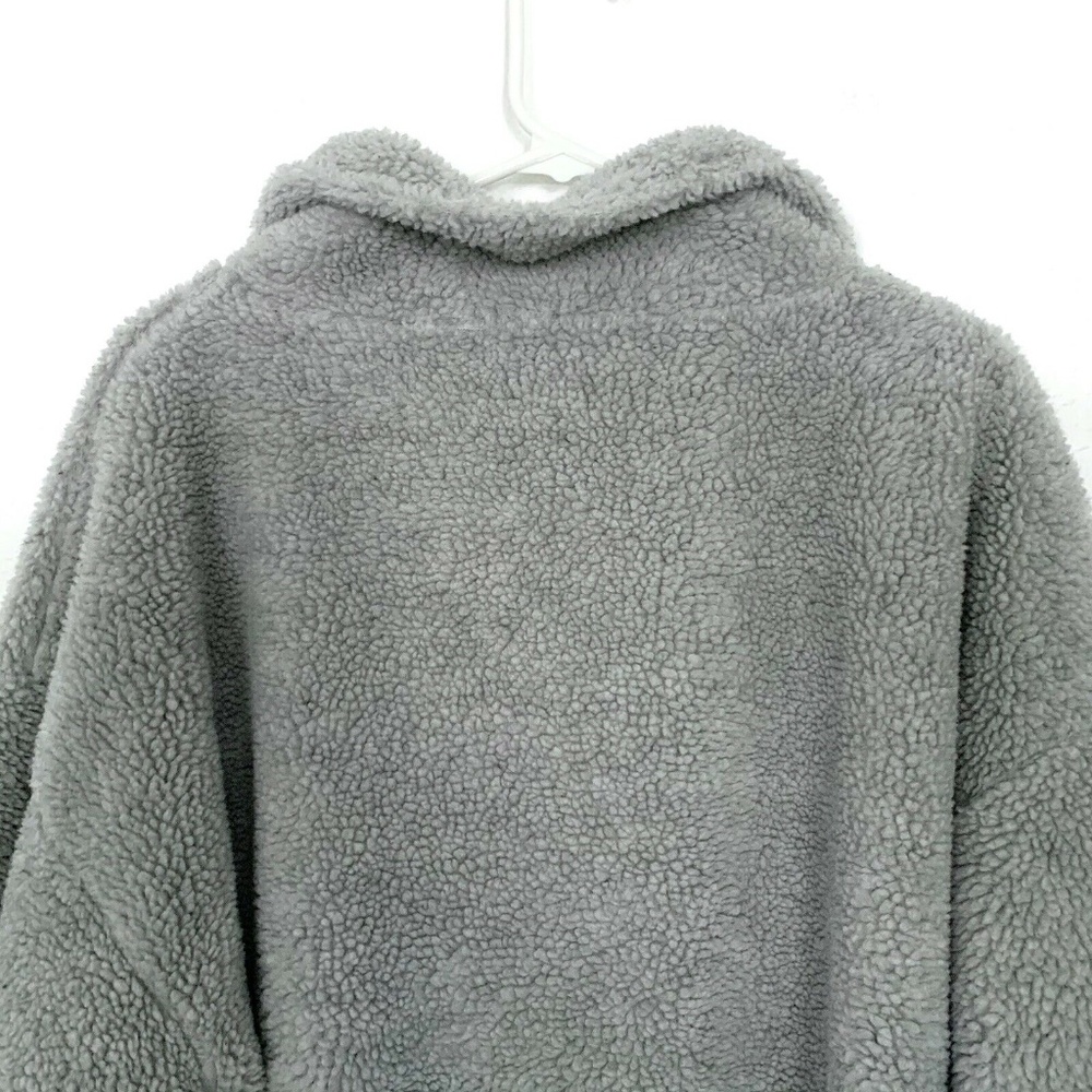 Polo Ralph Lauren Gray Fleece 1/4 Zip Pullover - Picture 5 of 6